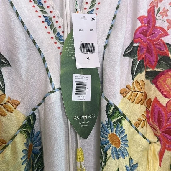 FARM Rio | Bloom Garden Linen Maxi Dress - Picture 5 of 5